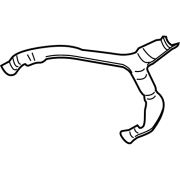 Infiniti 20511-JL00A INSULATOR Assembly Front Tube, Lower