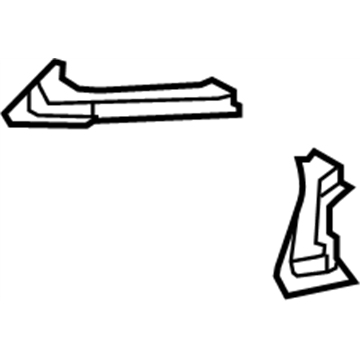 Infiniti 510A1-1LA0A Member Complete-Diagonal, LH