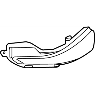 Infiniti 26165-4GA0A Turn Signal Lamp Assy-Side, LH