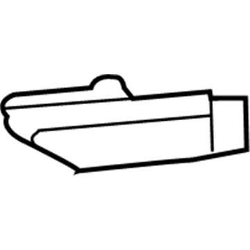 Infiniti 62257-6GW0D Finisher-Fog Lamp, LH