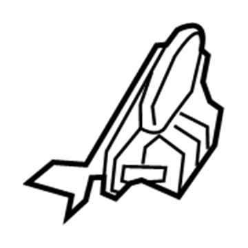 Infiniti 87381-5DA0A Finisher-Cushion, Front Seat Inner LH