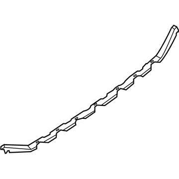 Infiniti 85290-7S600 Retainer-Rear Bumper, Upper