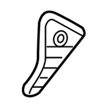 Infiniti 85292-5DA0A Retainer Assy-Rear Bumper, Lower RH