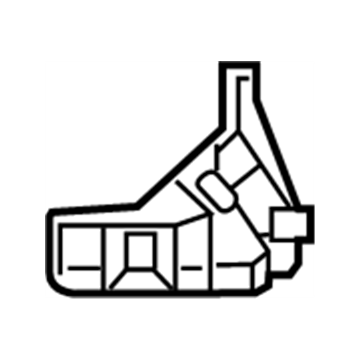 Infiniti 85244-5DA0A Retainer-Rear Bumper Side, RH