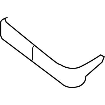 Infiniti 88361-3JA0A Pad Assy-2ND Seat Cushion, LH