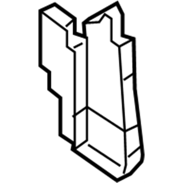 Nissan 63821-5SA0B Seal-Front Fender, LH