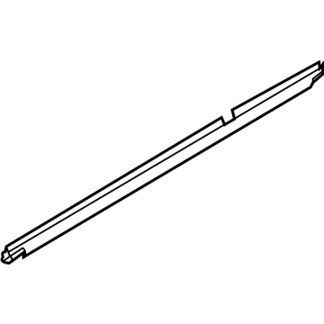 Infiniti 82835-JK000 Weatherstrip-Rear Door Inside, LH