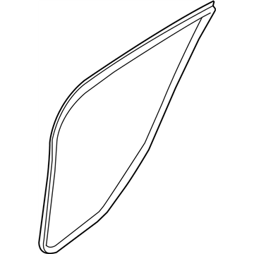Nissan 76924-3SG0A Welt-Body Side, Rear LH