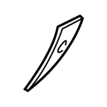 Infiniti 80851-1LA0B Clip