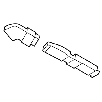 Infiniti 87609-1CA0A Duct-Seat Back