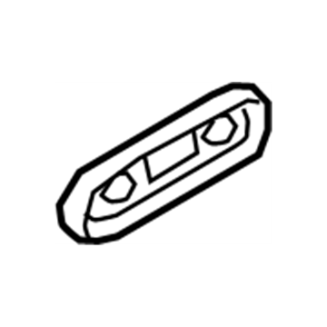 Infiniti 85221-5CA0B Bracket-Rear Bumper Side, LH