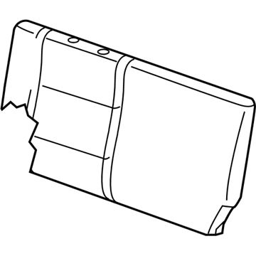 Nissan 88620-9FG3A Trim Rear RH Back