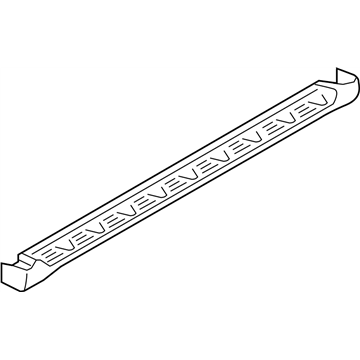Infiniti 96100-1A61E Step Assy-Side, RH