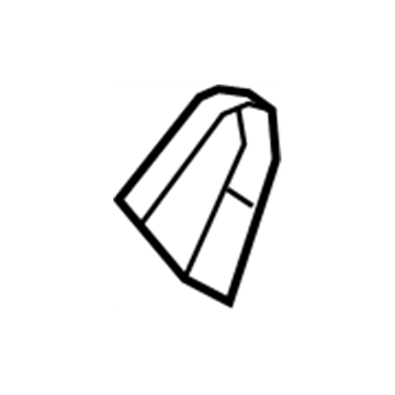 Infiniti 87381-1BA0A Finisher-Cushion, Front Seat Inner LH