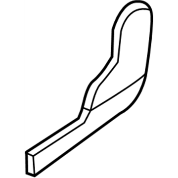 Infiniti 88222-3JA0A Cover-Inner Leg, 2ND Seat RH