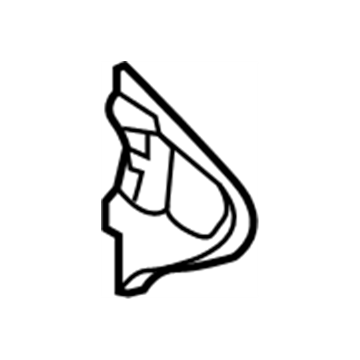 Infiniti G8122-3JAMA Cover-Rear Fender, RH