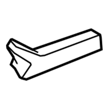 Infiniti 62223-1BA0A Bracket-Front Bumper Side, LH