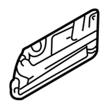 Nissan 80144-3S500 Reinforce-Front Door Inner Waist Front, R