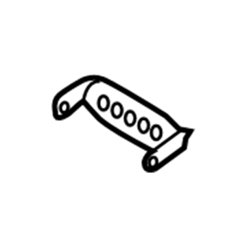 Infiniti 88715-4GA0A Cover-Armrest Bracket, RH