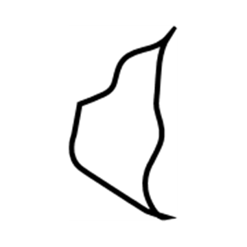 Infiniti 88661-5DA0A Pad Assy-Back, Rear Seat LH