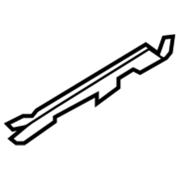 Infiniti 91358-JK03A Guide Assy-Sunroof, RH