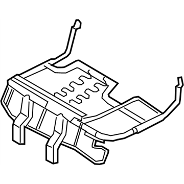 Nissan 88301-5AA0A Frame Assy-Cushion, 2ND Seat RH