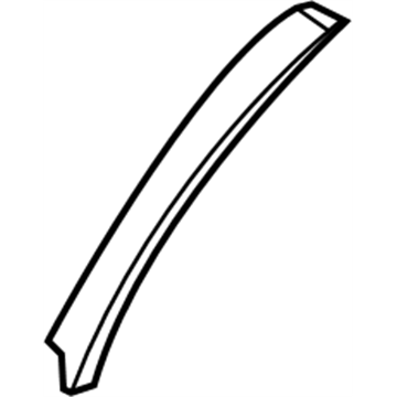 Infiniti 82816-JK00B Tape-Rear Door SASH Front, RH