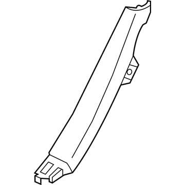 Infiniti 76917-1MA0A Garnish-Rear Wheel House, RH