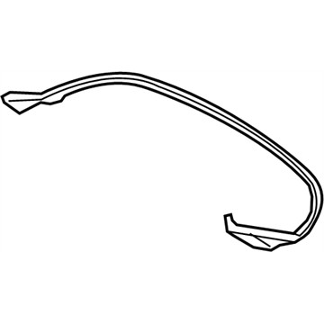 Infiniti 97177-JJ50A Sealing, Roof-Rear