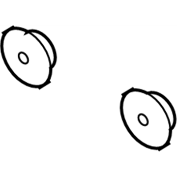 Infiniti 92580-EG000 GROMMET, Rubber