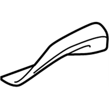 Infiniti 85086-5DL0A Moulding-Rear Bumper Lower, RH