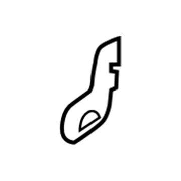 Infiniti 88272-3JA0A Cover-Inner Leg, 2ND Seat LH