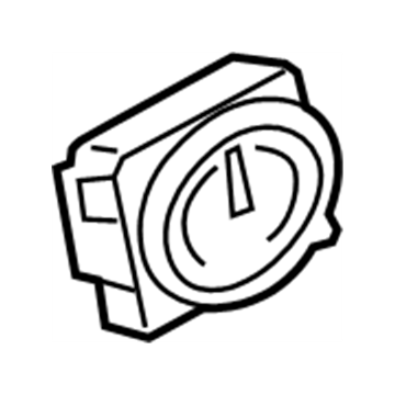 Infiniti 25810-1LA0A Clock Assembly Analog