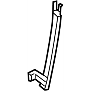 Nissan 80215-3SG0A Sash Assy-Front Door, Front LH