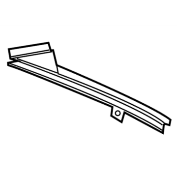 Nissan 82234-CA000 Corner Piece Assembly - Front Door, RH