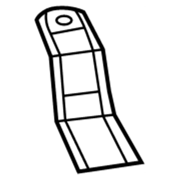 Infiniti 748K0-1MG0A Bracket Assy-Floor Under Cover, RH