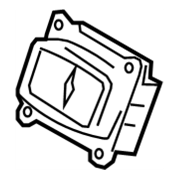 Infiniti 25810-1MA0A Clock Assembly Analog