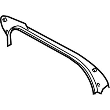 Nissan 93129-CD000 Cover-Strut Bar Upper, Rear