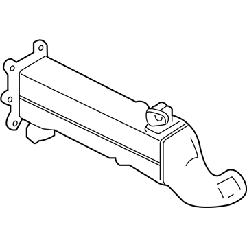 Nissan 14735-EZ49A Exhaust Rcn Cooler Kit