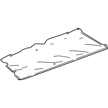 Infiniti 74814-5DA0A Cover-Front Under, RH