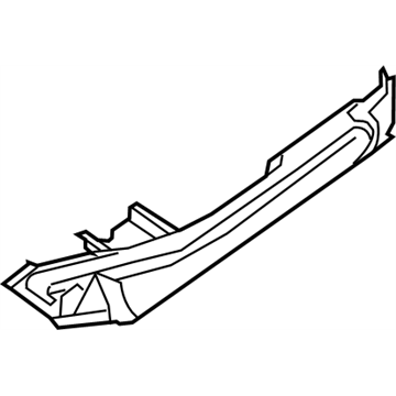 Nissan 76440-CK030 Rail Assembly-Guide Lower, RH