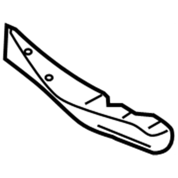 Infiniti 551A6-1BA0A Protector-Rear Suspension Link, RH