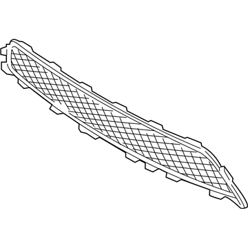 Infiniti 62256-5UA5A Finisher-Front Bumper, Lower