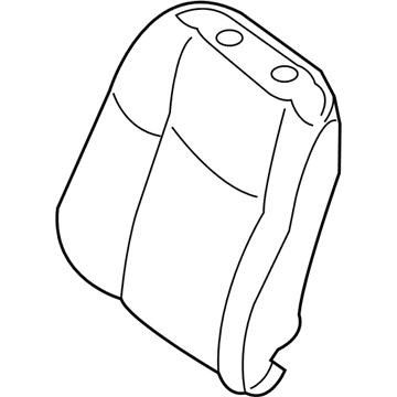 Infiniti 87600-3JC8D Back Assy-Front Seat