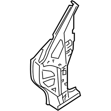 Nissan 76260-7S030 Brace-Front Pillar, RH