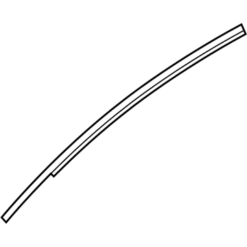 Infiniti 80816-JK00A Tape-Front Door Sash, RH