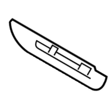 Infiniti 769M9-1LA0A Cover-Luggage Side, LH