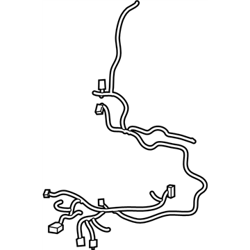 Infiniti 87019-5DD5B Harness-Sub, Front Seat