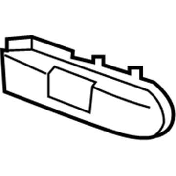 Infiniti 87390-5DA0A Tray Assy-Under, Seat