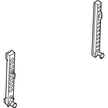 Infiniti 21463-1BA0A Tank-Rad LH, W/ Oil Cooler